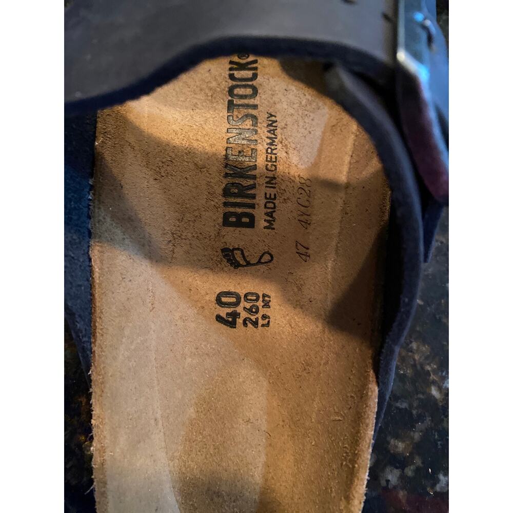 Brand NEW Birkenstock Arizona Two-Strap Leather Sandals Women's 9 Men's 7 - Picture 7 of 8
